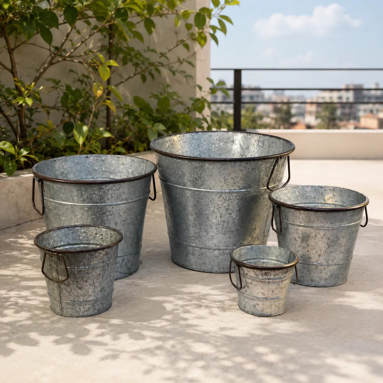 Round Planter Set of 5