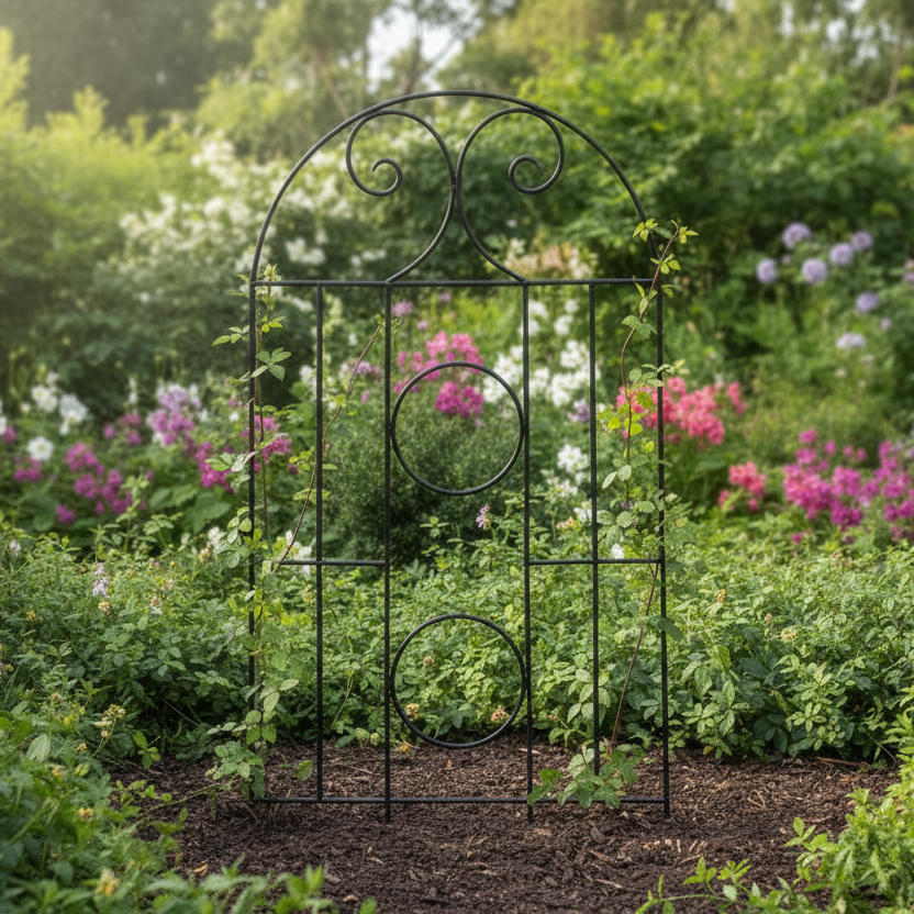 Scroll Crest Trellis
