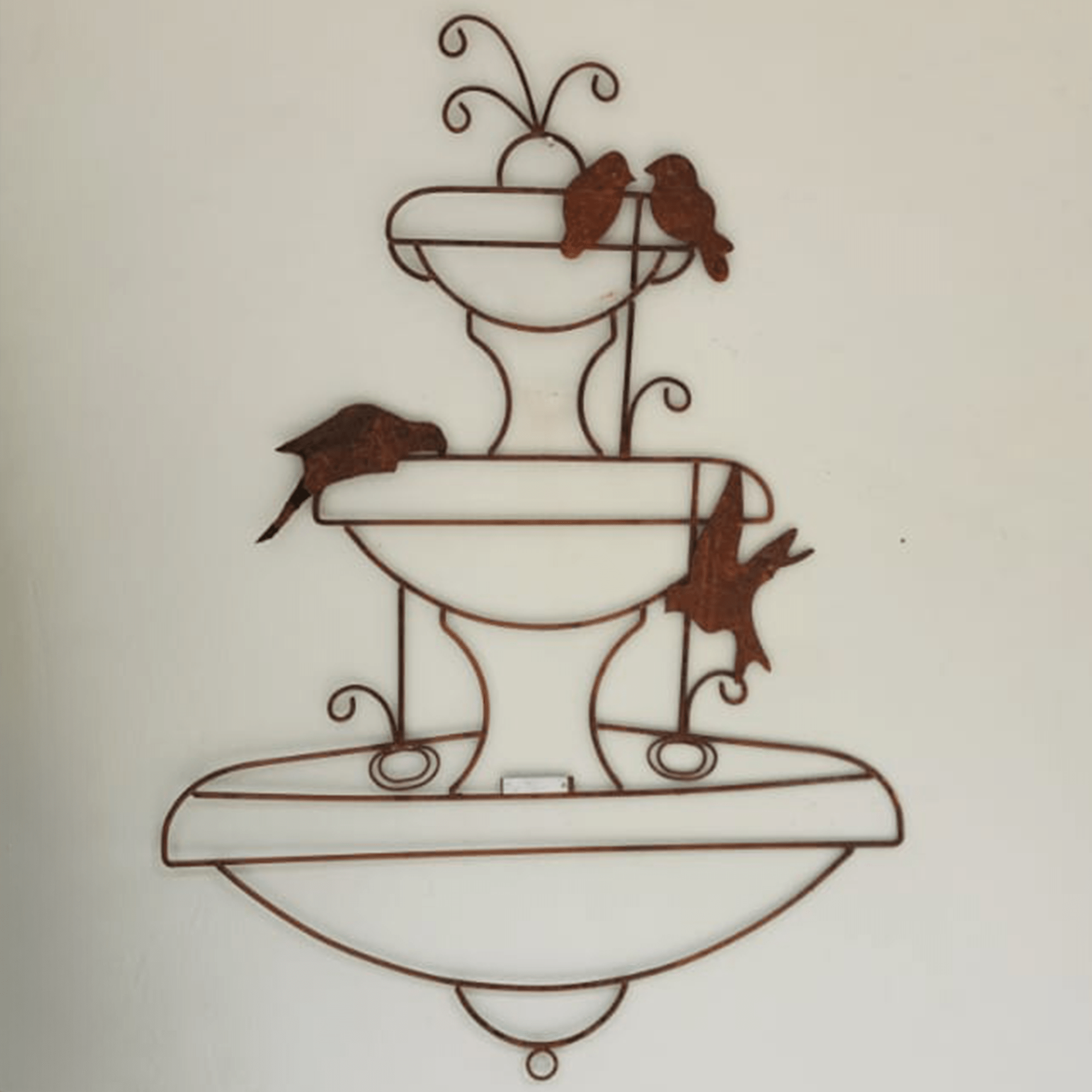 Bird Fountain ~ Garden Wall Accent