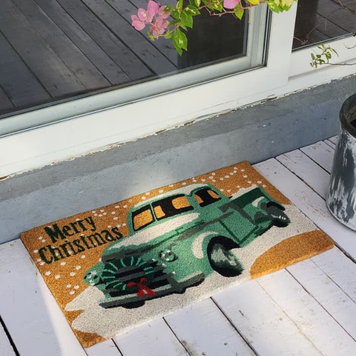 Christmas Car Doormat