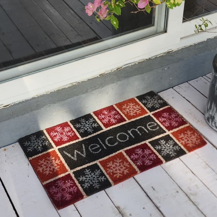 Snowflake Welcome Doormat