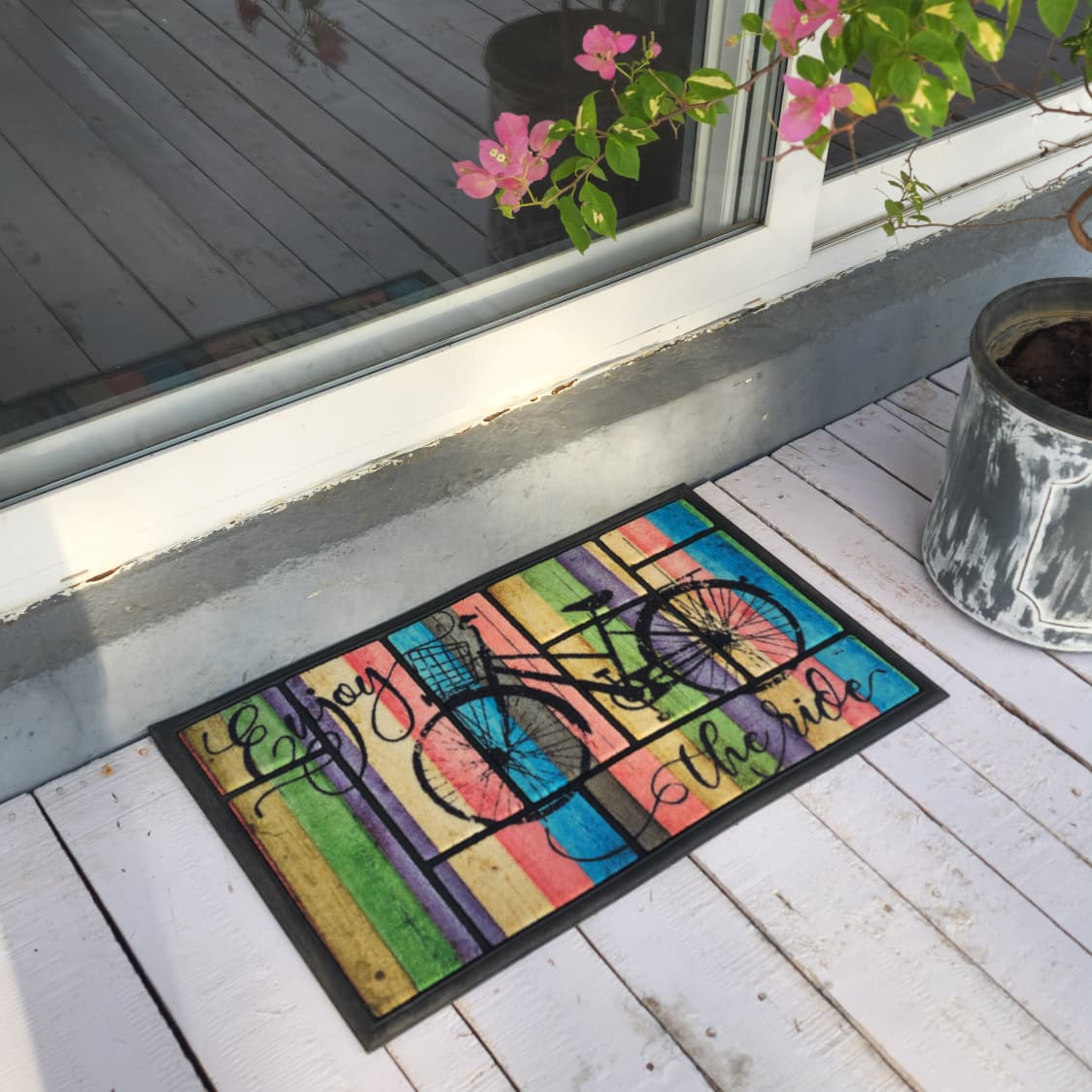 Bicycle Art Doormat