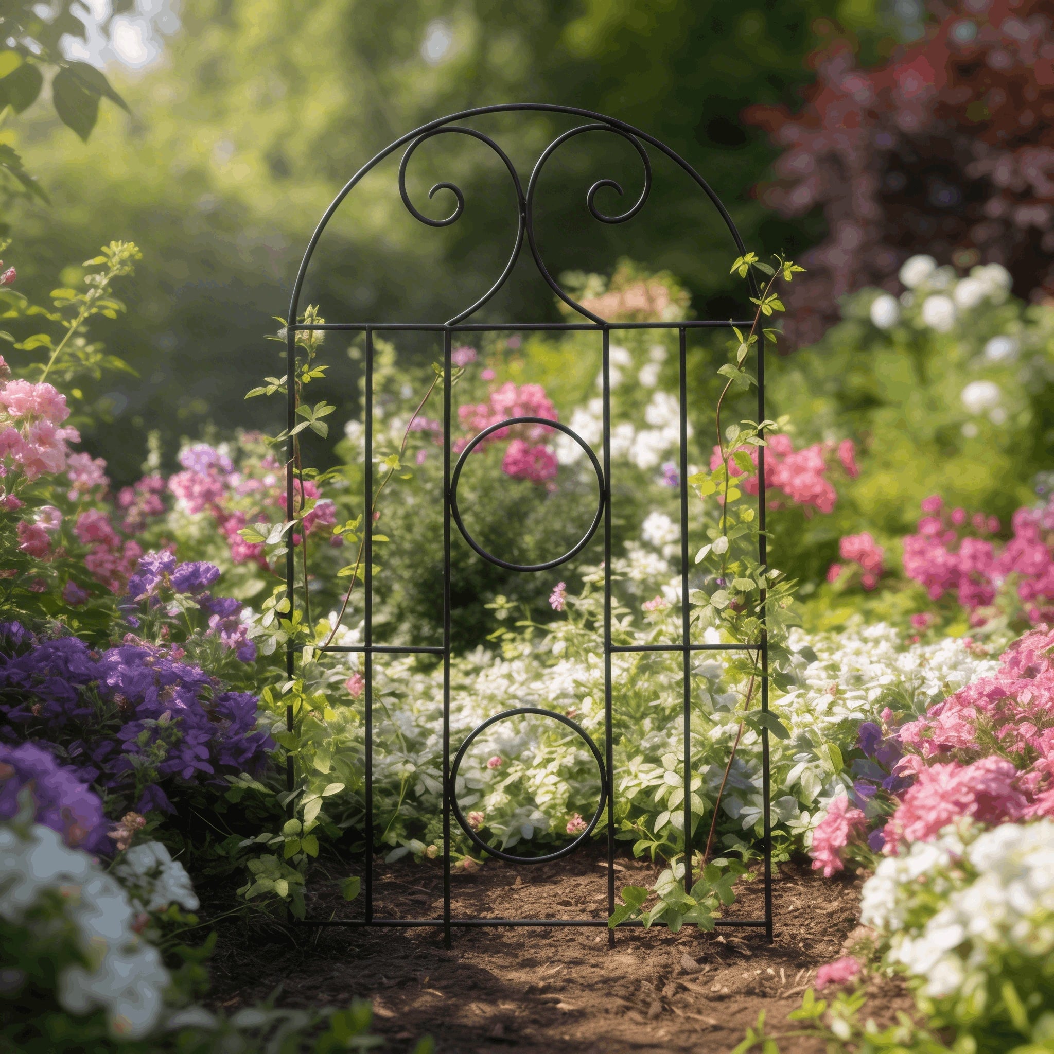 Scroll Crest Trellis