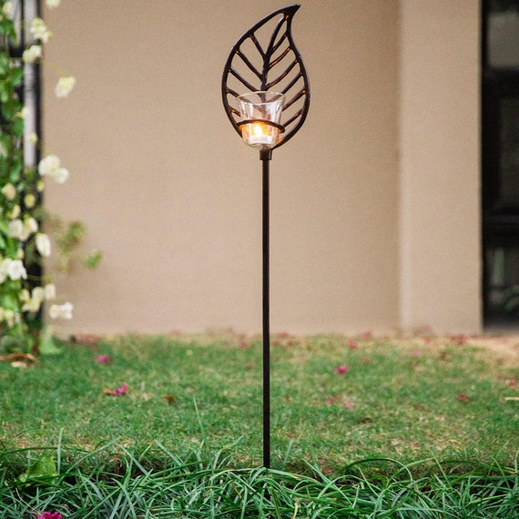 Leaf Candle Stake