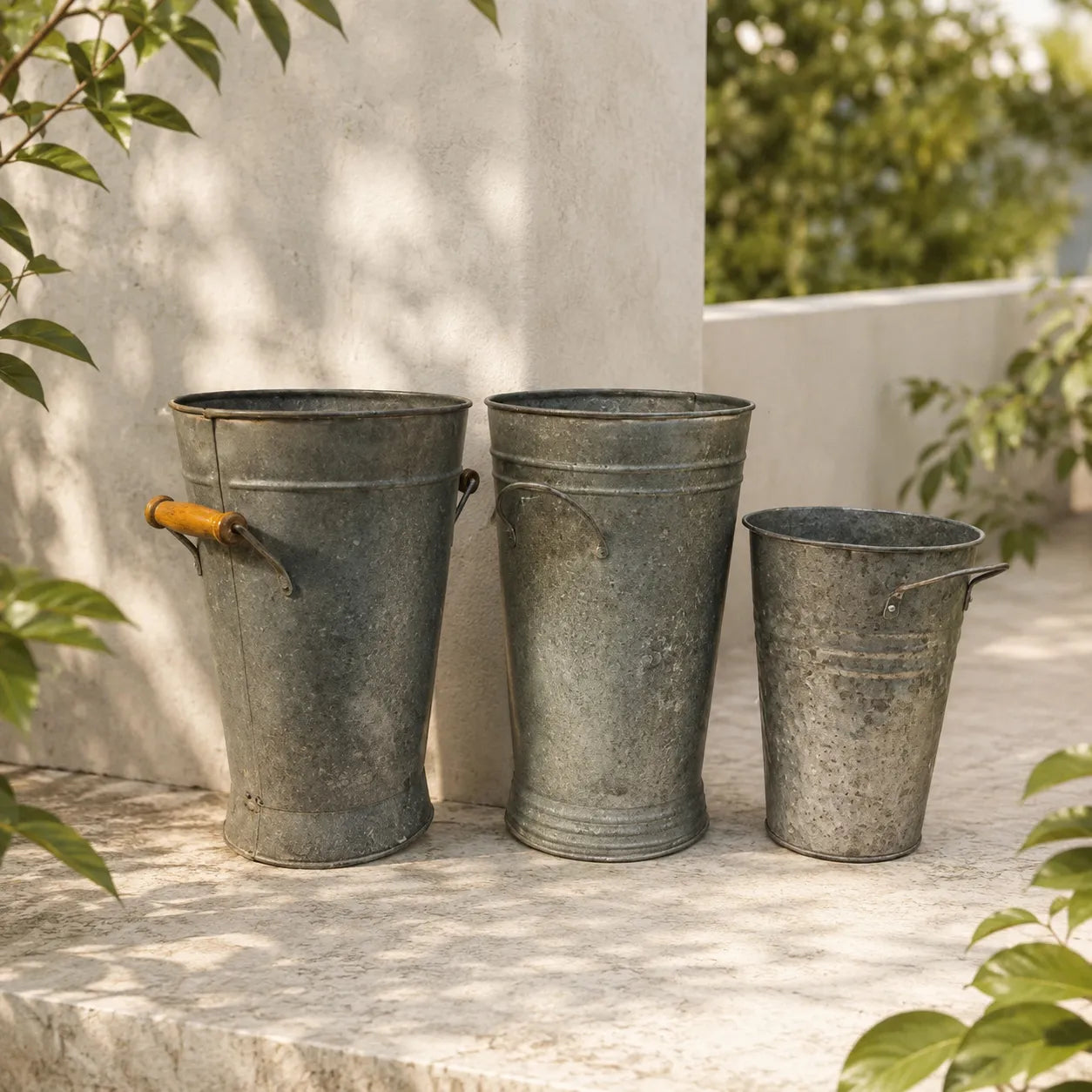 Assorted Round Planter Set of 3