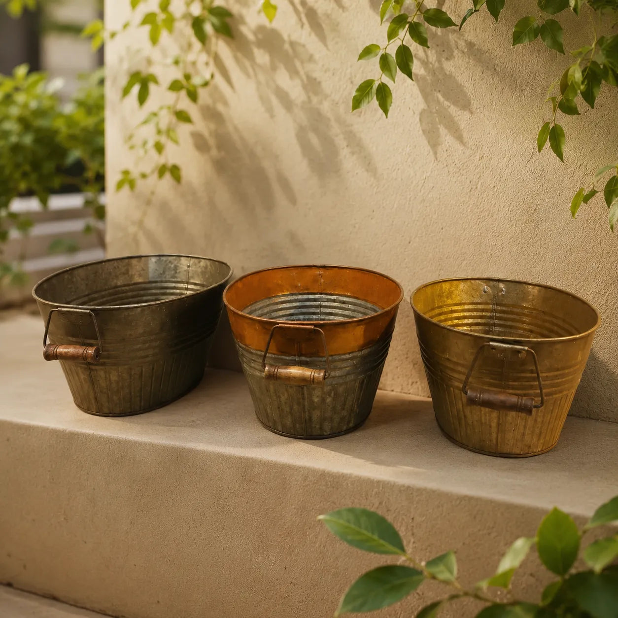Assorted Oval Planter Set of 3