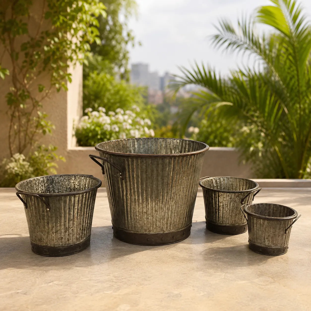 Round Planter Set of 4