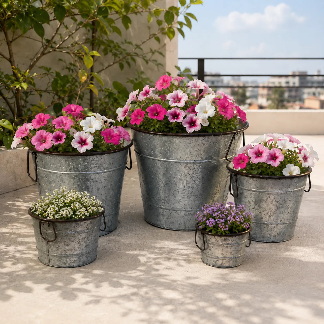 Round Planter Set of 5