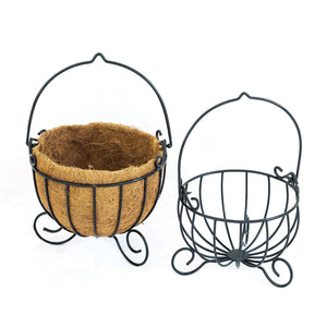 Coco Liners Cauldron Planters