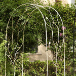 Twining Leaf & Bird Arch - Ivory