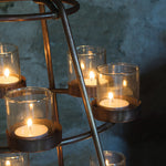 Scroll Tealight Candle Holder