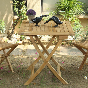 Nottingham Square Table With Parabola folding