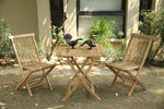 Nottingham Square Table With Parabola folding