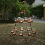 Scroll 15 T~light Holder - Two Tier