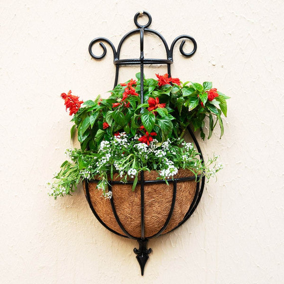 Peacock Wall Planters