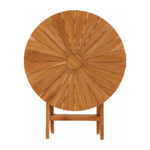 Matahari Round Table With Parabola folding