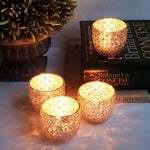 Sparkle Gold Votives (Set of 4 pcs)