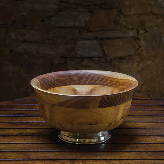 Buy Teak Wood Salad Bowl Online EarthGarden
