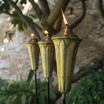 Lotus Oil Lamp Stake (Set of 2 pieces)