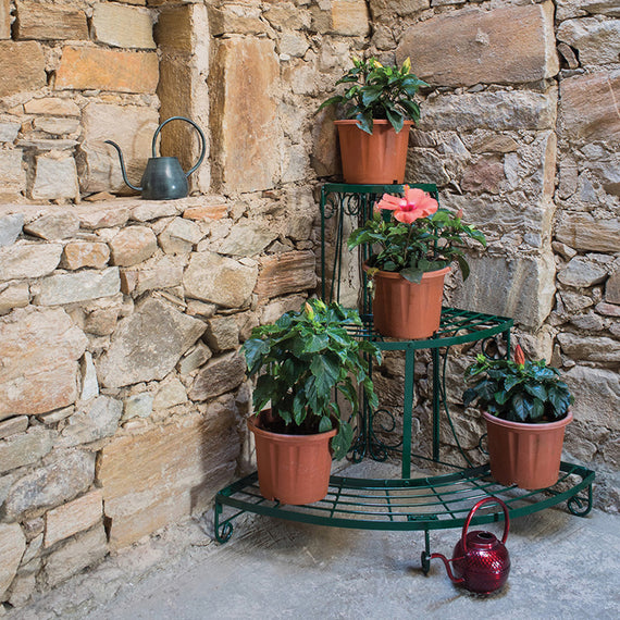 Quarter Round Etagere for Garden Online